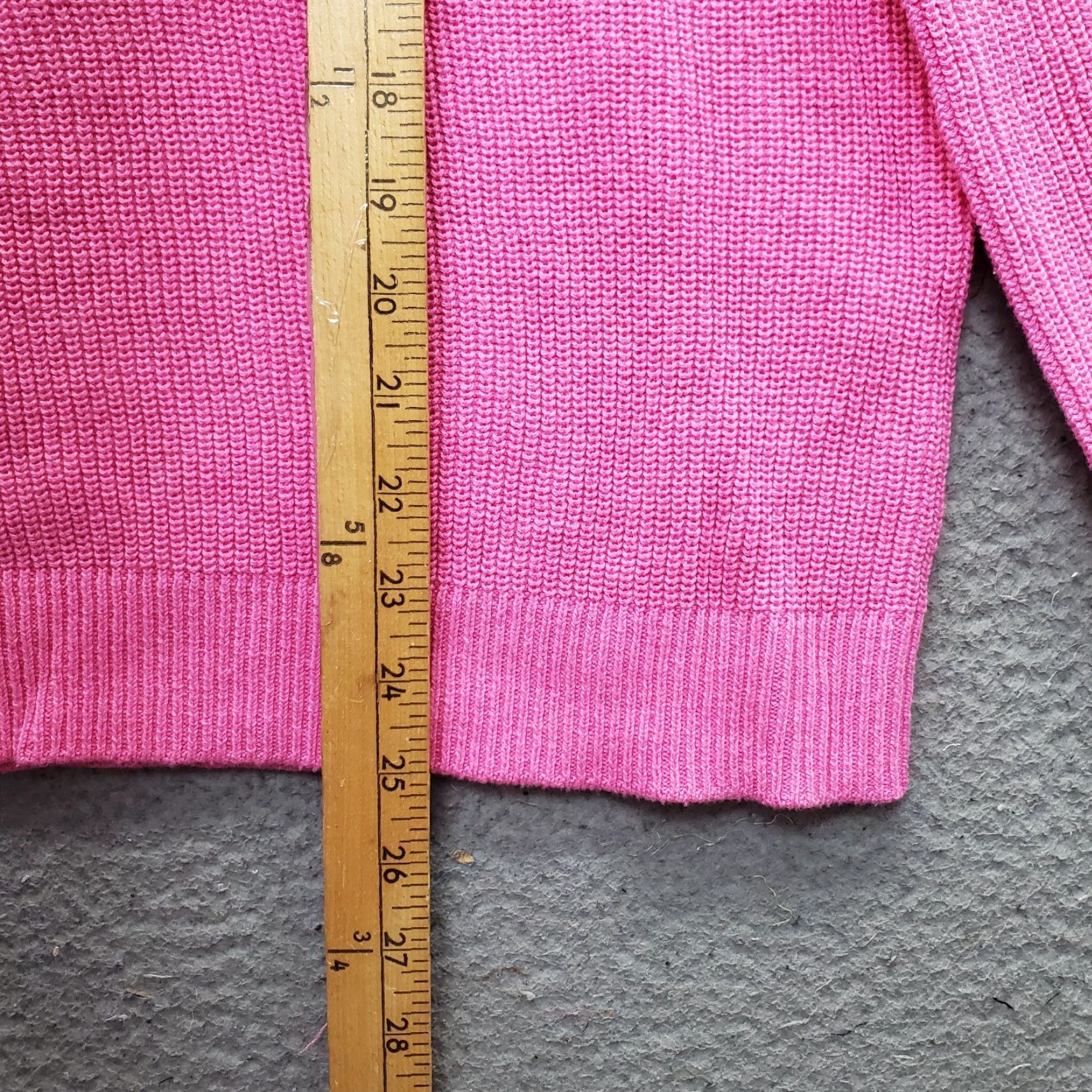Loft LOFT Womens Sweater Shirt? (Original title uses Sweater) LOFT Henley Sweater Womens M Pink Waffle Knit Ribbed Cuff Hem 1/2 Button Size M / US 6-8 / IT 42-44 - 3 Thumbnail