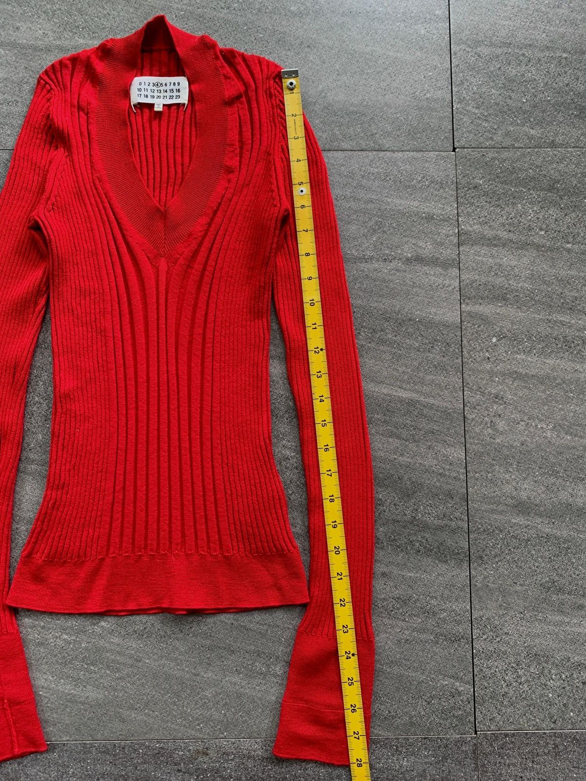 Maison Margiela FREE TAX! Line 4 Wool Ribbed Knit Sweater Size S / US 4 / IT 40 - 13 Thumbnail