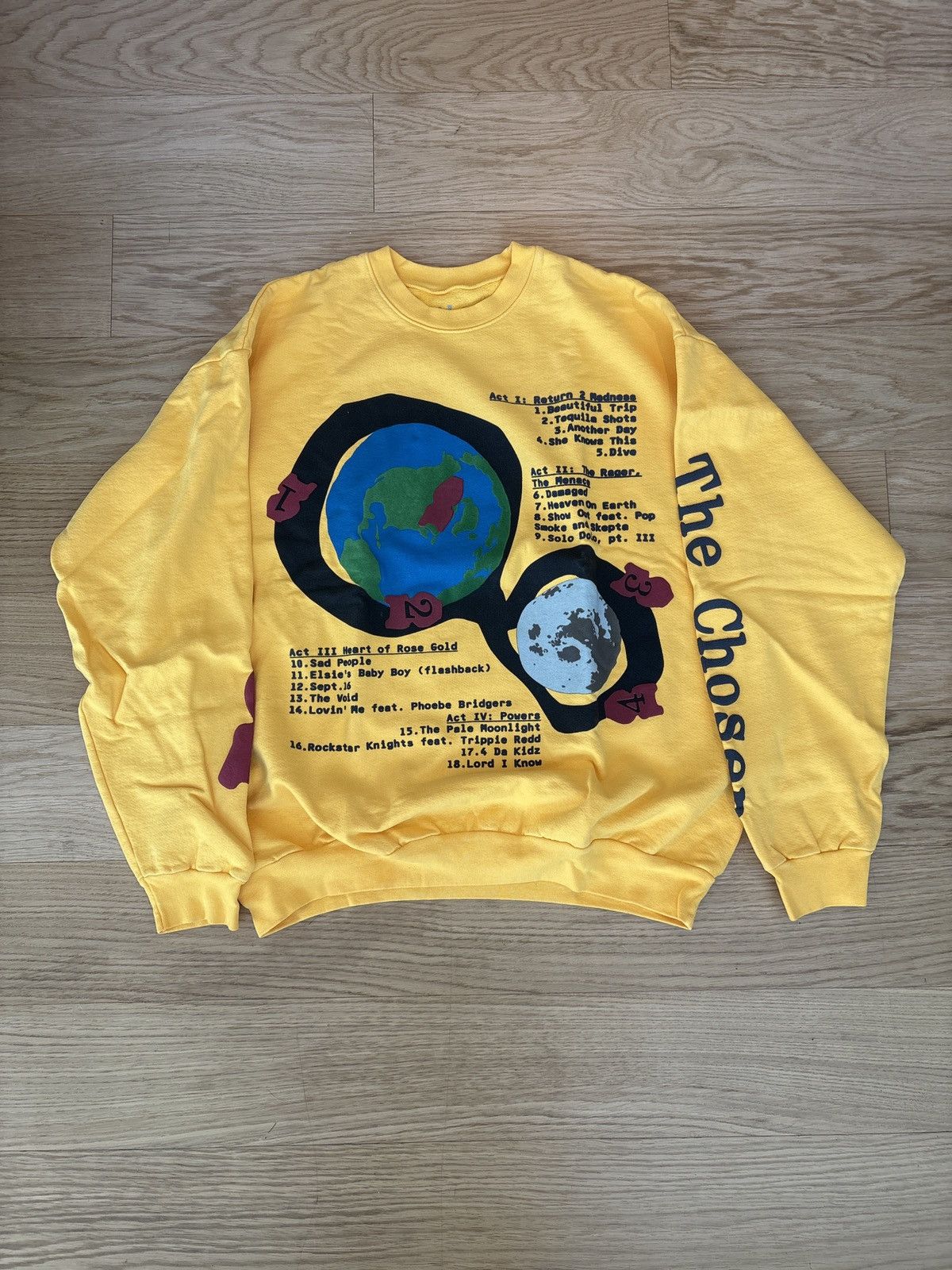 Kid Cudi KC CPFM BEAUTIFUL TRIP CRWNK SWTSHIRT Size US XXL / EU 58 / 5 - 1 Thumbnail
