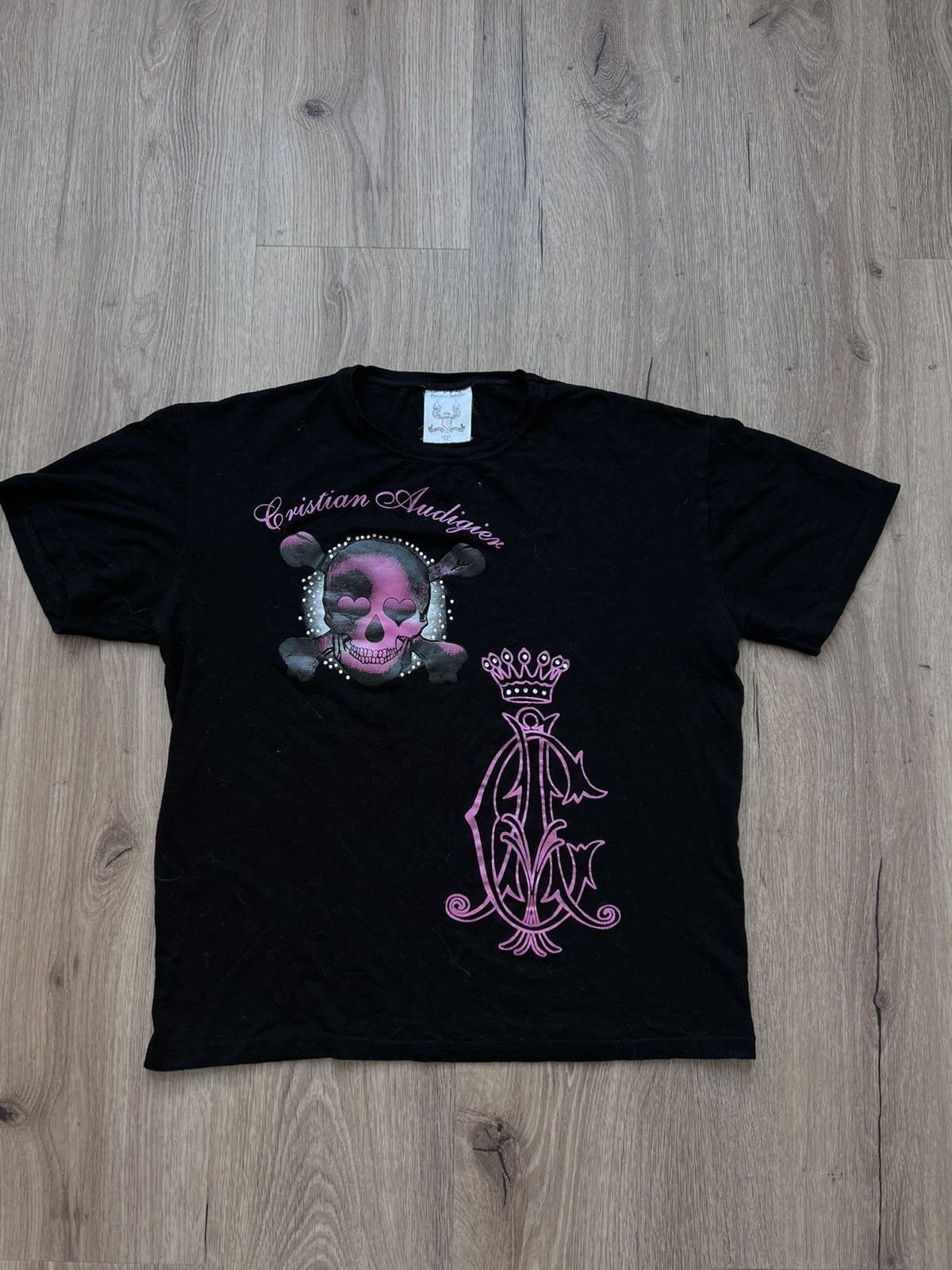 Christian Audigier × Ed Hardy × Vintage Vintage Y2K Christian Audigier Tee Size XL / US 12-14 / IT 48-50 - 1 Thumbnail