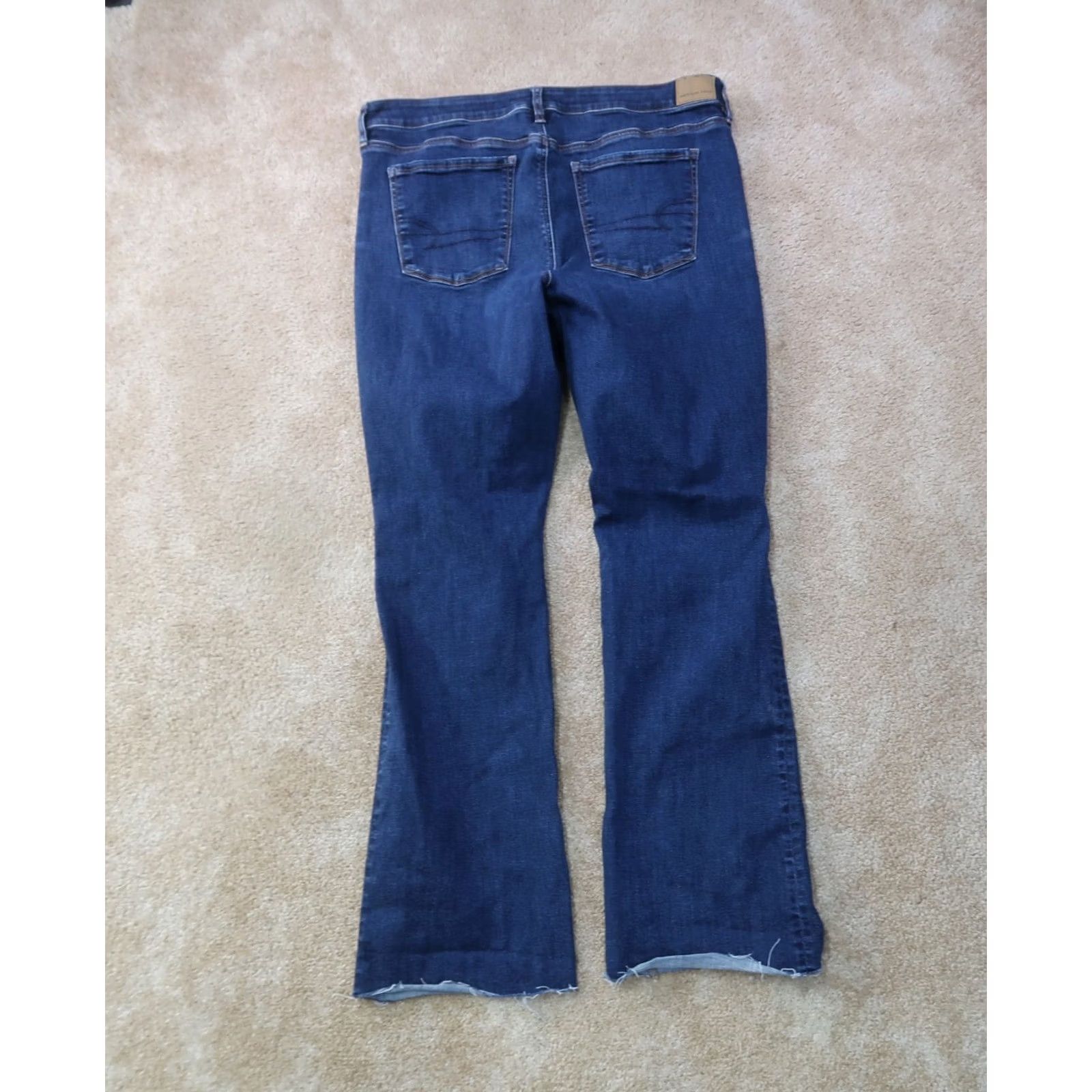 American Eagle Outfitters VINTAGE American Eagle Outfitters Jeans? (No, Vintage: No) -> American Eagle high skinny Kick Bootcut Jeans Women's 18L Next Level Stretch Size 40" / US 18 - 7 Thumbnail
