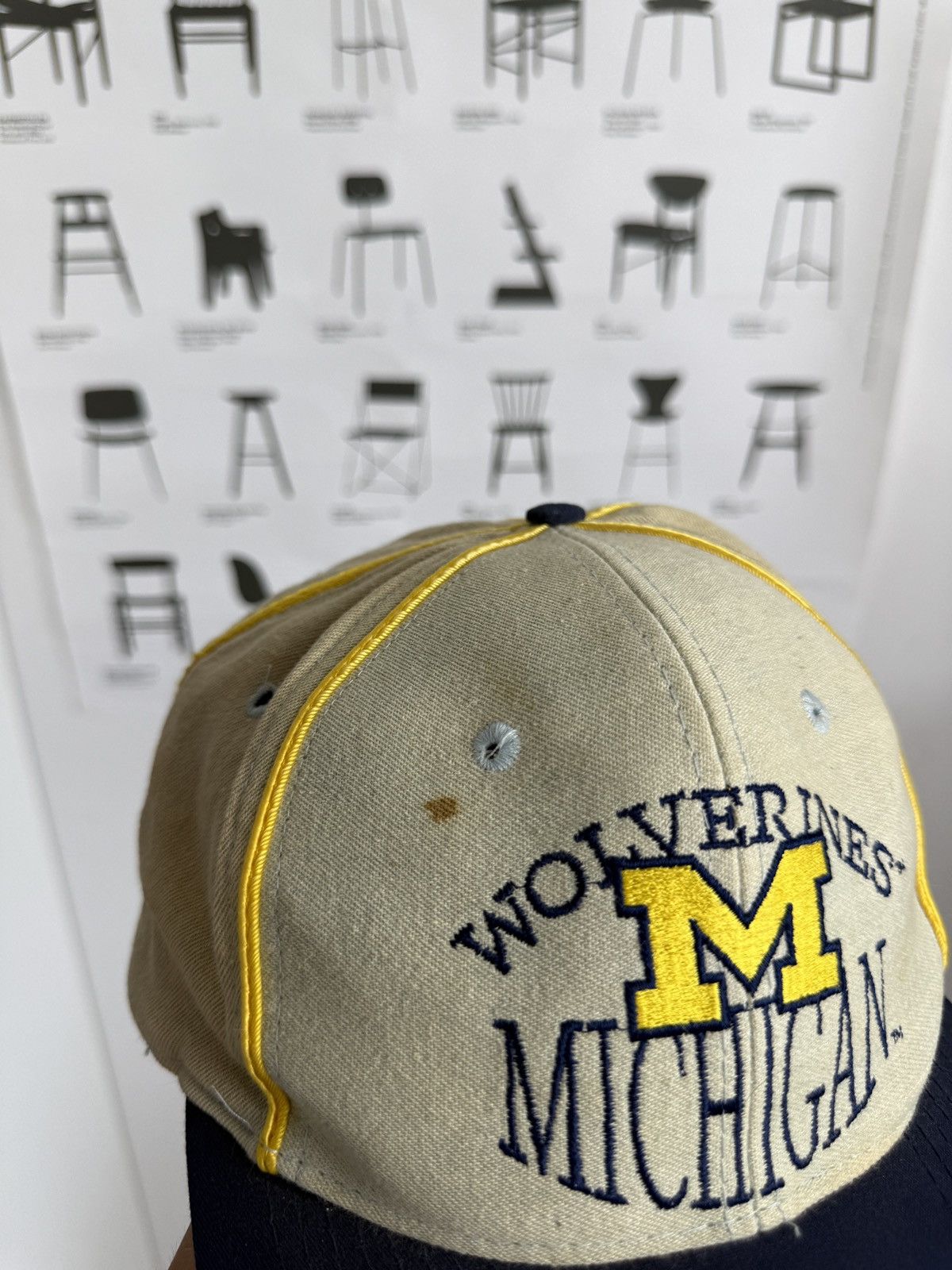 The Game Vintage 90s The game Michigan Wolverines NFL snapback cap Size ONE SIZE - 3 Thumbnail