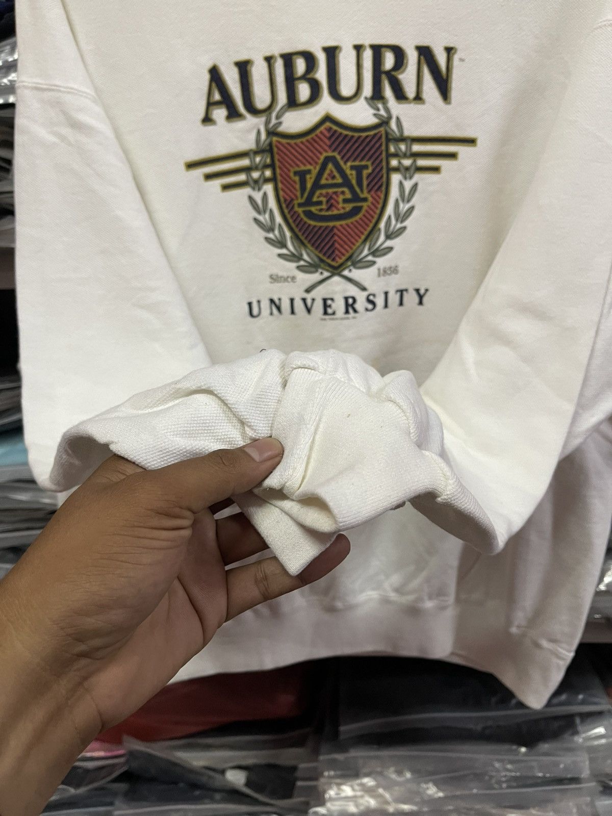 Vintage Vintage 90s Auburn University Sweatshirt🔥🔥🔥 Size US XL / EU 56 / 4 - 4 Thumbnail