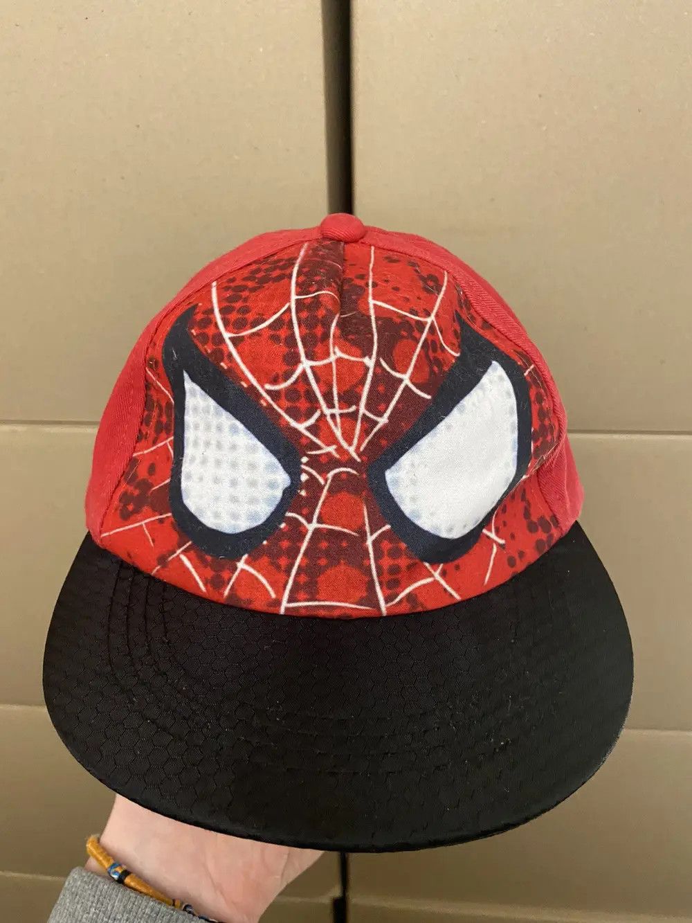 Marvel Comics CRAZY Y2K SPIDERMAN MARVEL CAP HAT COMICS SKATE USA JAPANESE Size ONE SIZE - 7 Thumbnail