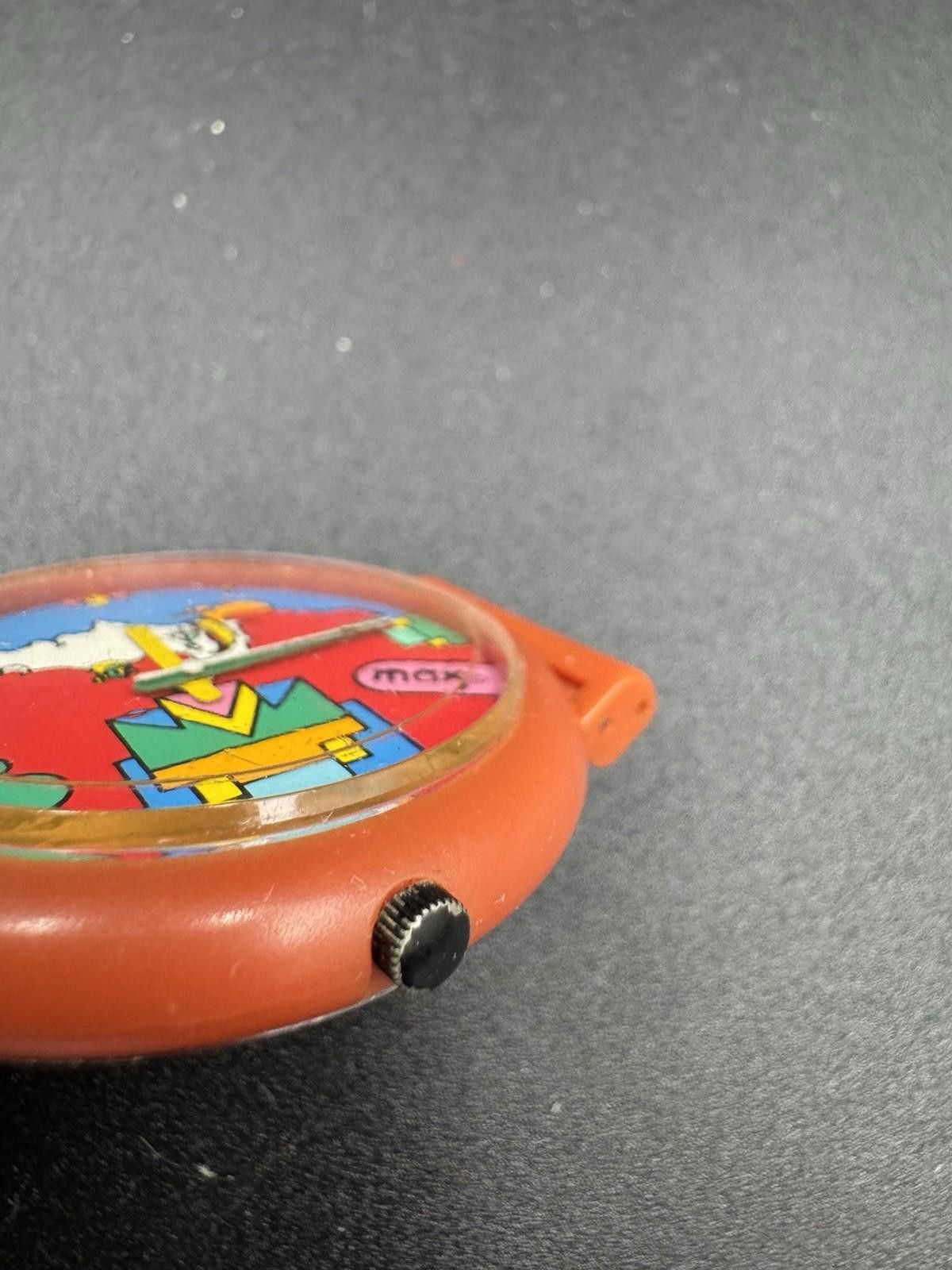 Other Vintage 1988 PETER MAX Wrist Watch Rare ! Collector’s Piece Size ONE SIZE - 9 Thumbnail