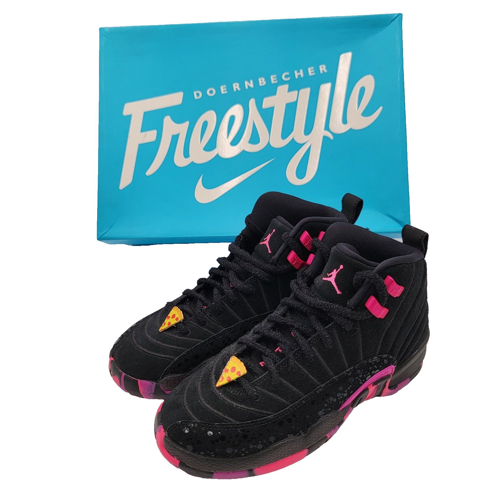 2017 Jordan 12 Retro 'Doernbecher' Sz 4Y OG All VNDS