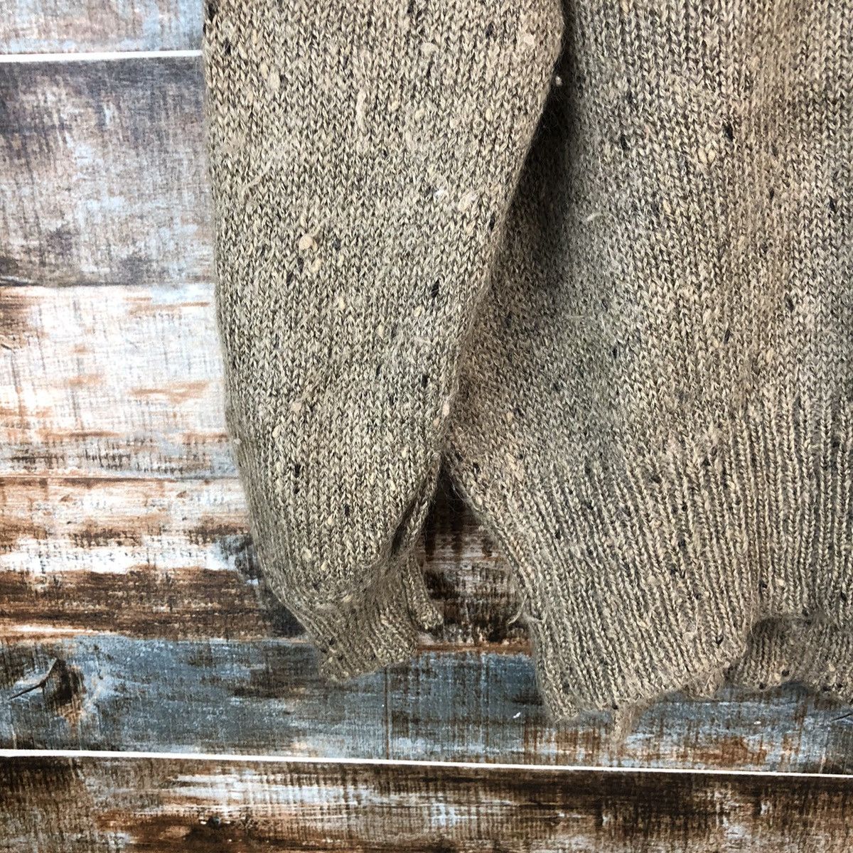 Homespun Knitwear × Japanese Brand Pinore Brown vintage mohair Cardigan Knitwear #A2251 Size M / US 6-8 / IT 42-44 - 15 Thumbnail