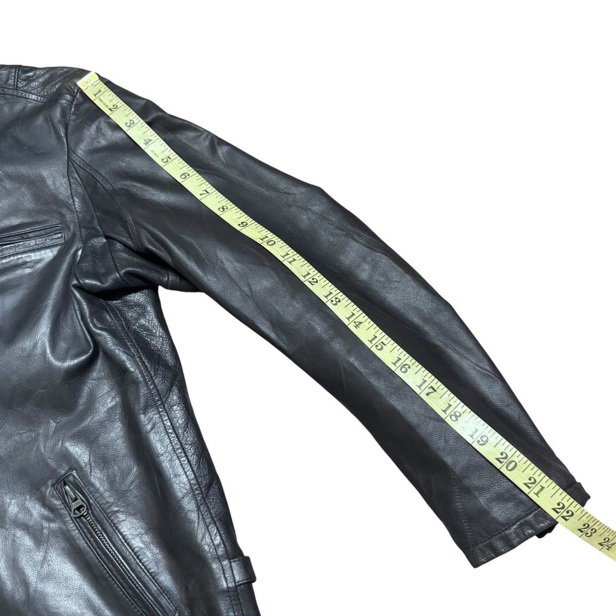 45rpm Vintage 45rpm Goatskin Leather Biker Jacket Size US XS / EU 42 / 0 - 19 Thumbnail
