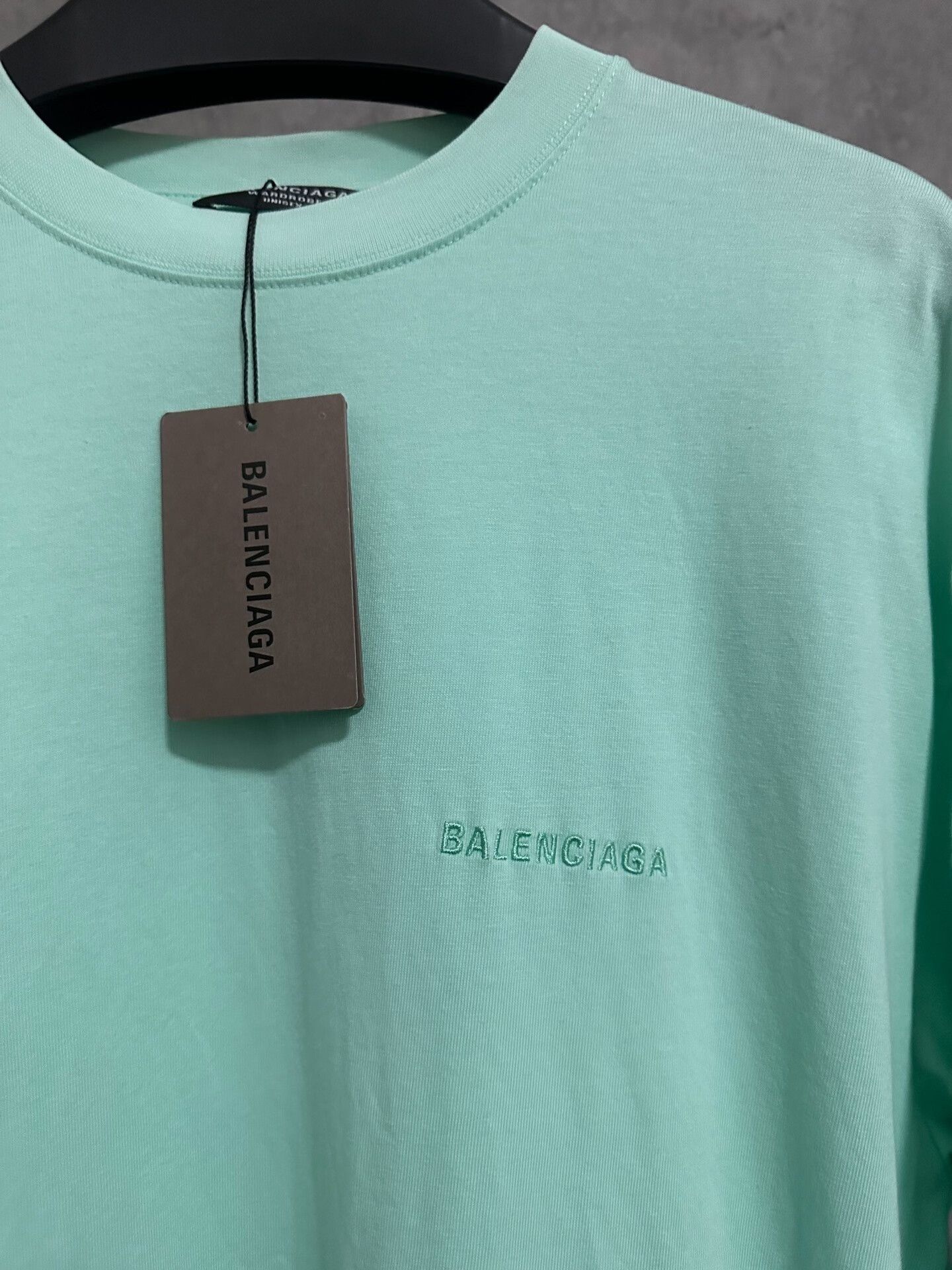 Balenciaga Balenciaga Short-Sleeve Logo Embroidery T-Shirt Size US XS / EU 42 / 0 - 2 Thumbnail