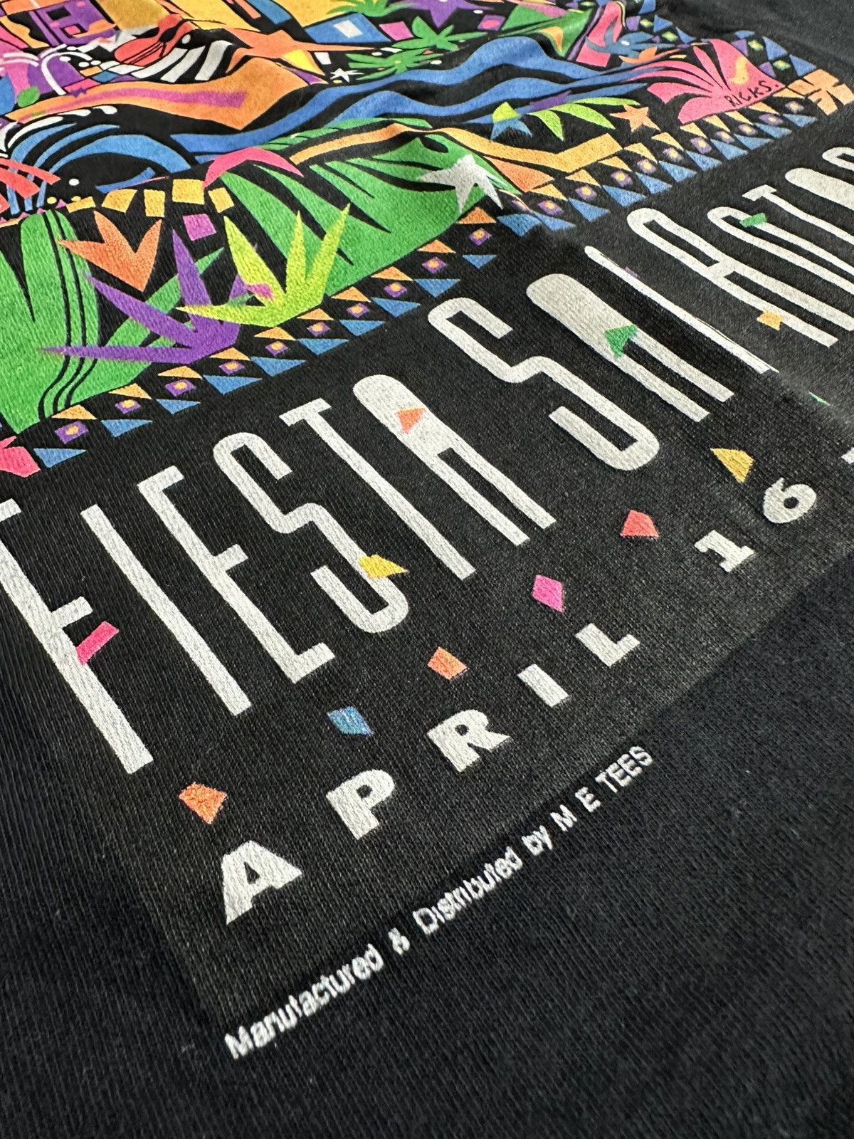 Vintage Vintage 1993 Fiesta San Antonio T-Shirt New Never Worn XL Size US XL / EU 56 / 4 - 6 Thumbnail