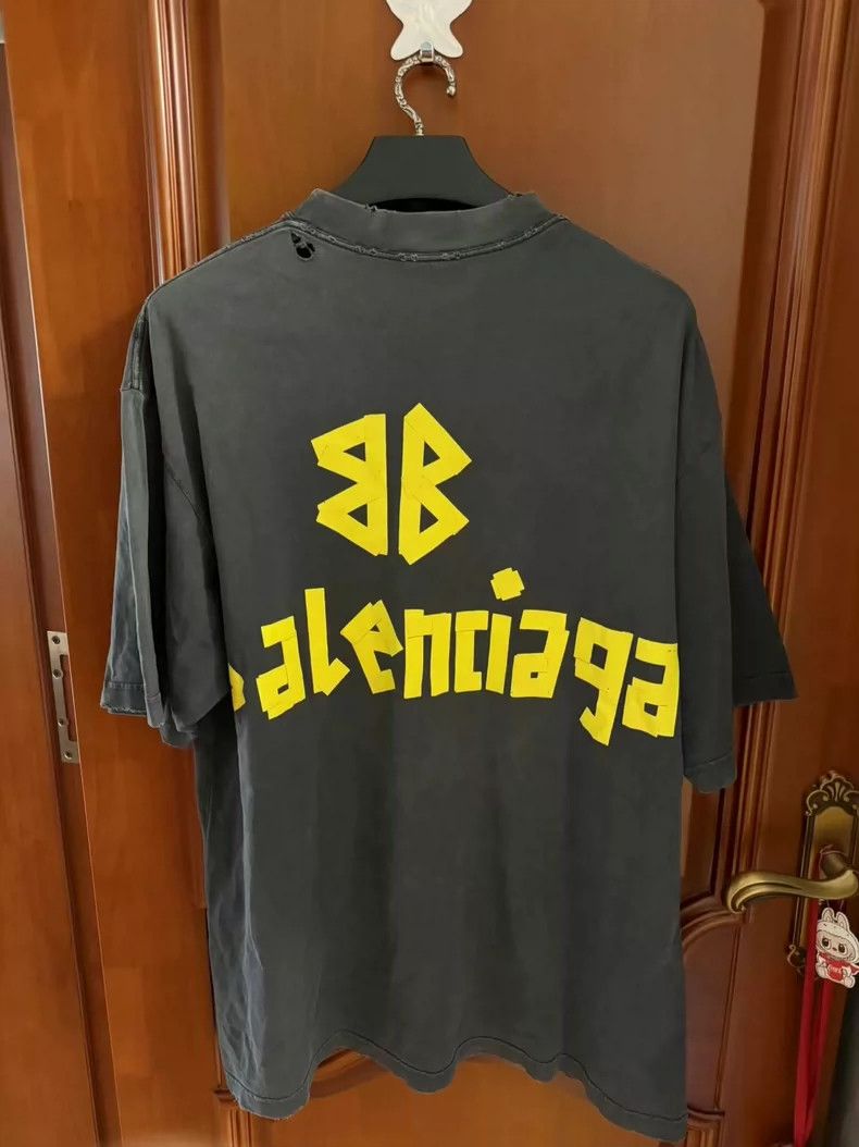 Other Balenciaga Tape Short Sleeve M Size Size US M / EU 48-50 / 2 - 2 Thumbnail