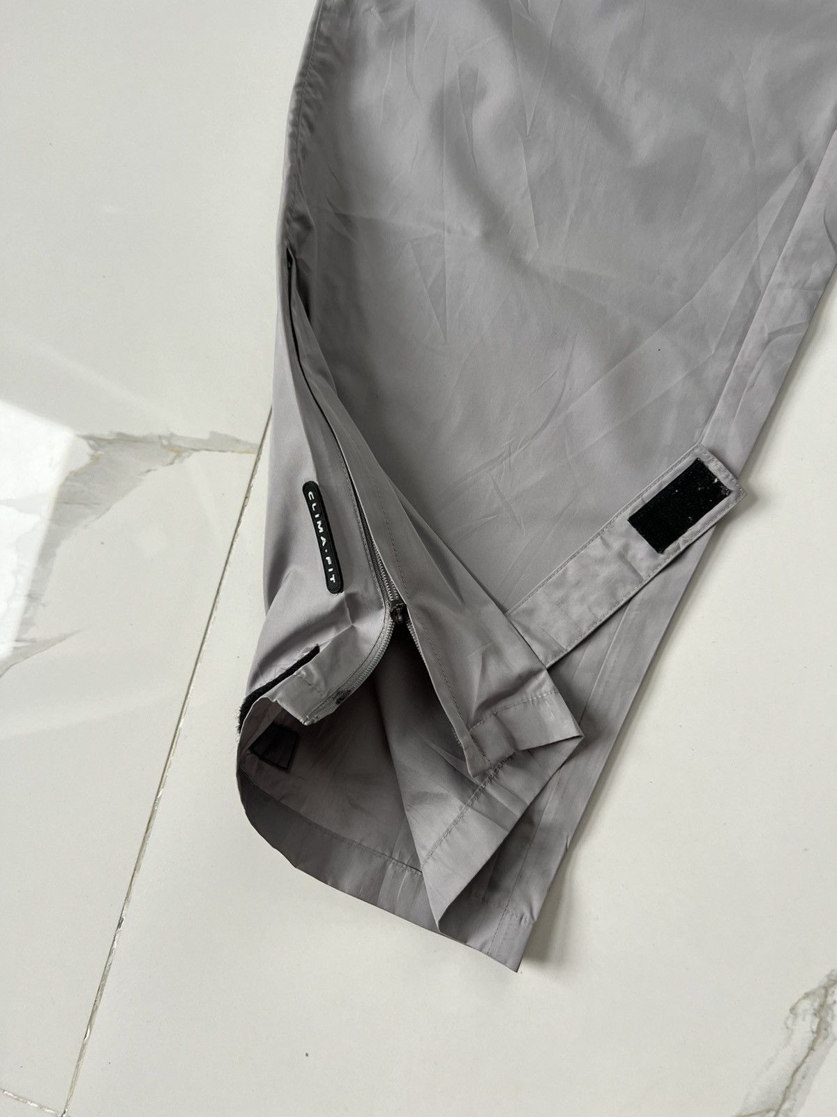 Nike 00’s NIKE BAGGY Y2K TRACK PANTS SWOOSH LOGO RARE Size US 32 / EU 48 - 7 Thumbnail