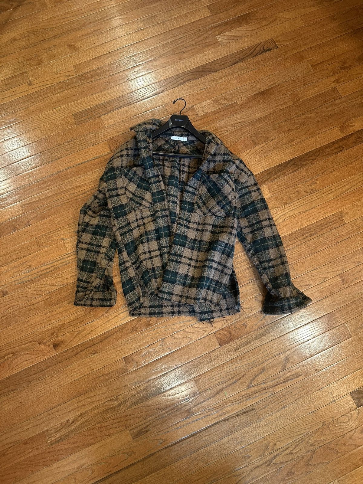 MNML MNML LOOSE WOVEN FLANNEL SHIRT Size US M / EU 48-50 / 2 - 4 Thumbnail