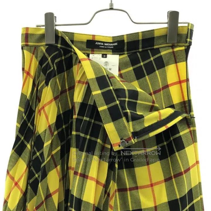 Comme des Garcons Comme des Garcons size S Retro Yellow Checkered Asymmetric Size 23" - 5 Thumbnail