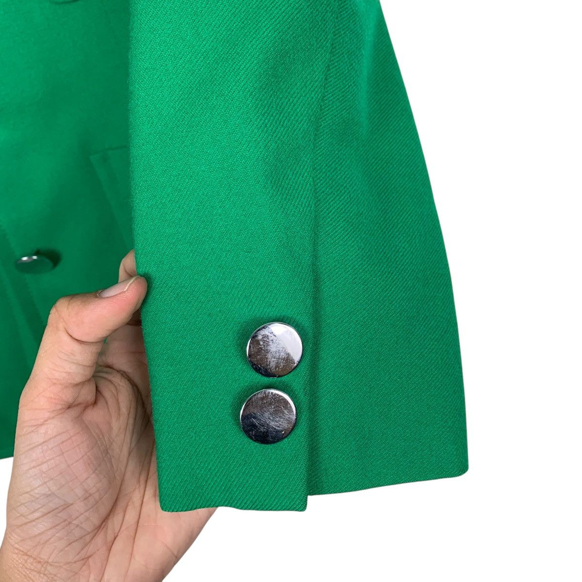 Givenchy Givenchy Nouvelle Boutique Green Jacket Size S / US 4 / IT 40 - 13 Thumbnail