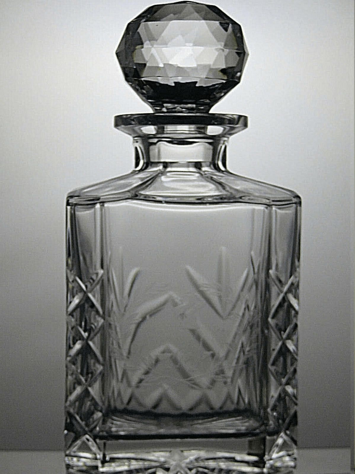 Other Schott-Zweisel Crystal Tiffany Cut Etched Golfer Decanter Size ONE SIZE - 1 Thumbnail