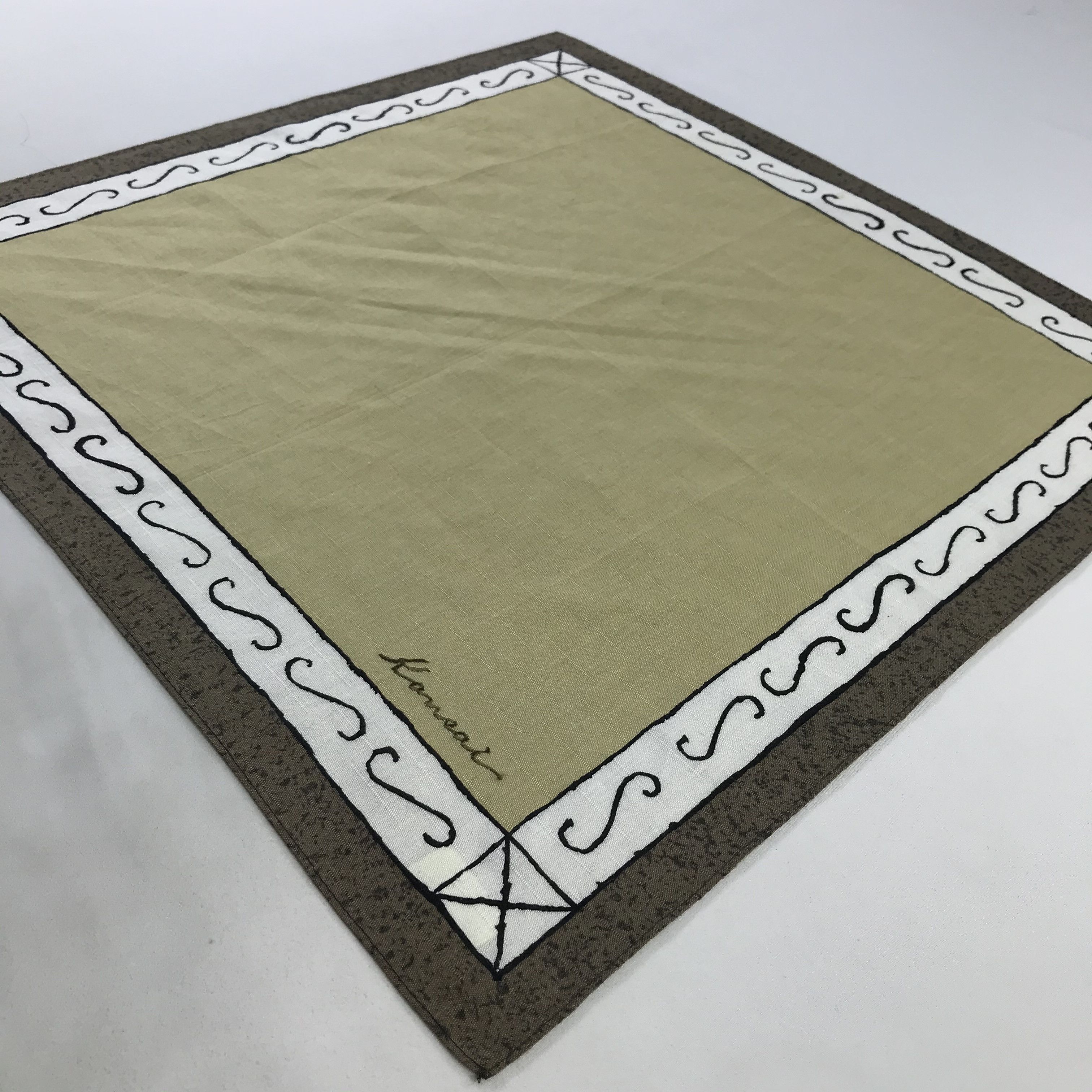Kansai Yamamoto × Vintage Kansai Yamamoto Bandana / Handkerchief / Neckerchief - S1051 Size ONE SIZE - 2 Thumbnail