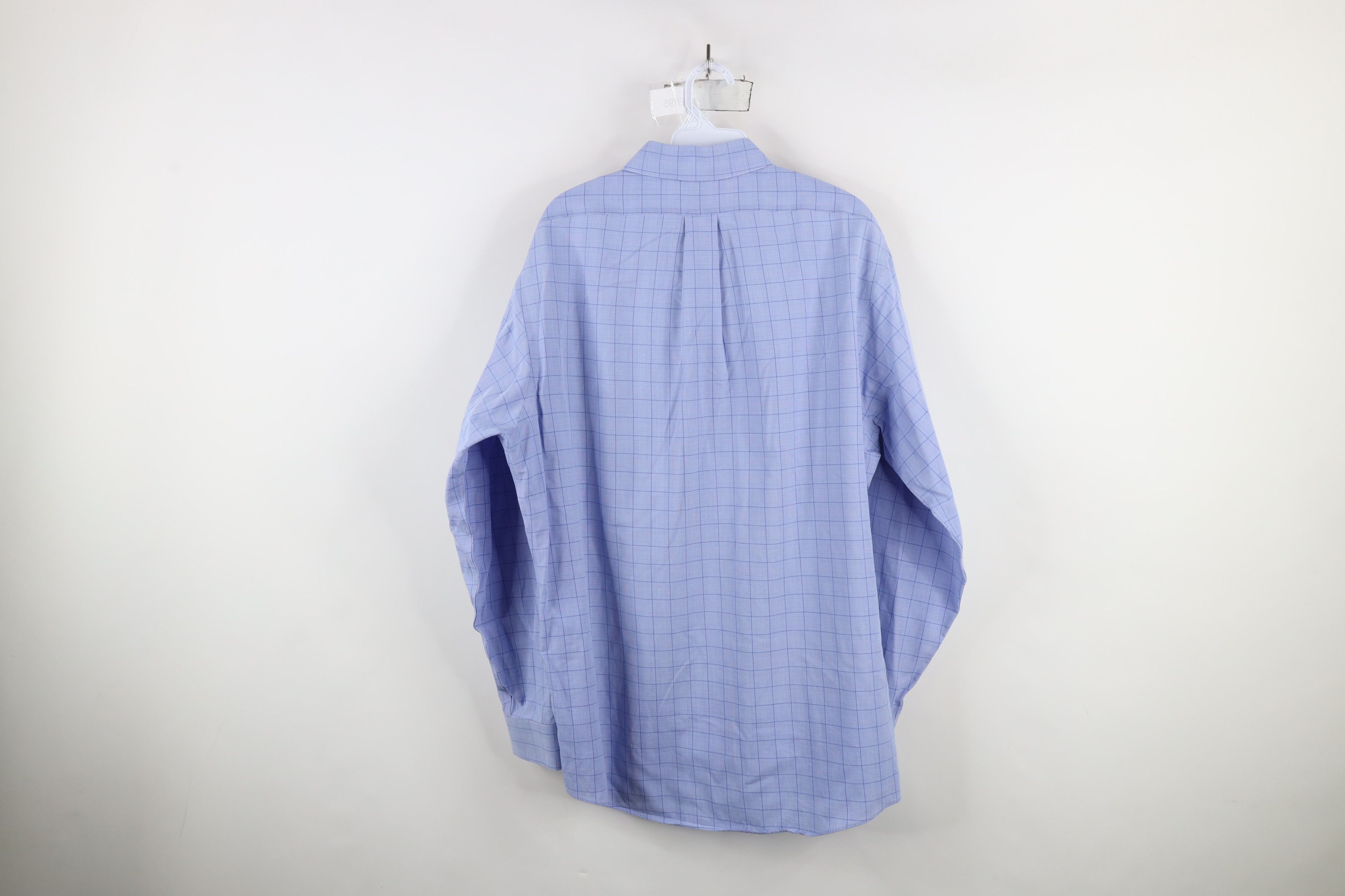 Brooks Brothers × Vintage Vintage 90s Brooks Brothers Fit Non Iron Button Shirt Plaid Size US M / EU 48-50 / 2 - 11 Thumbnail