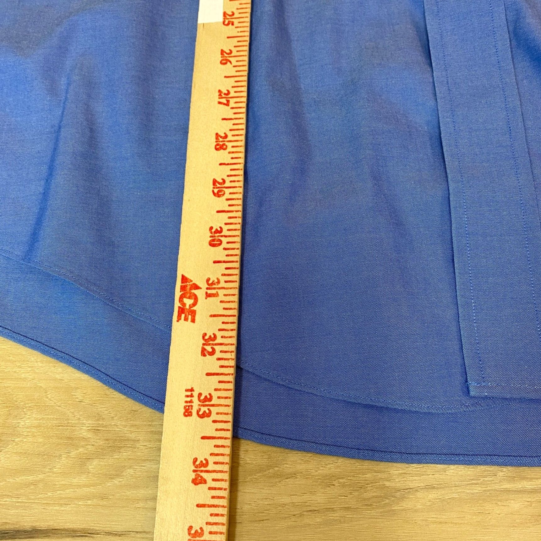 Brooks Brothers VINTAGE Brooks Brothers Shirt Mens 17.5 - 35 Blue Button Down Cotton Non Iron Dress Shirt, Classic Fit, Long Sleeve, Button-Down Collar Mens Size US XXL / EU 58 / 5 - 6 Thumbnail