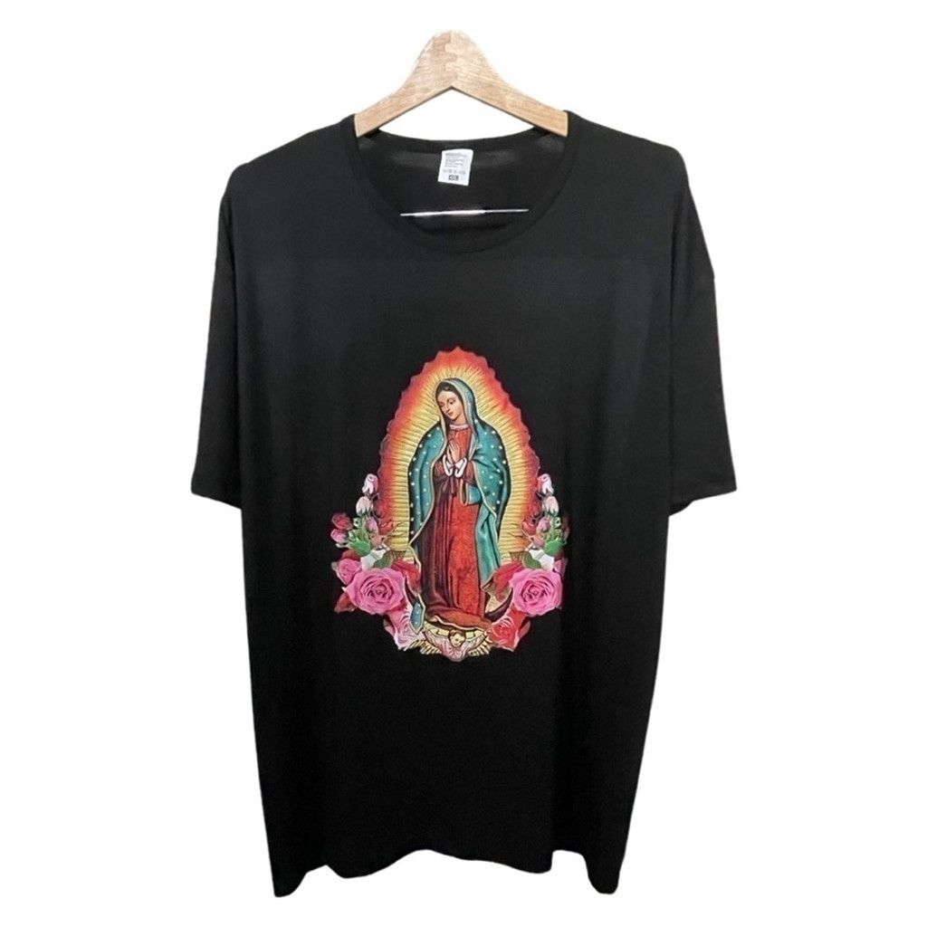 Shein SHEIN Graphic T-Shirt Black Unisex Adult Size 4XL. Size 4XL / US 24-26 - 11 Thumbnail