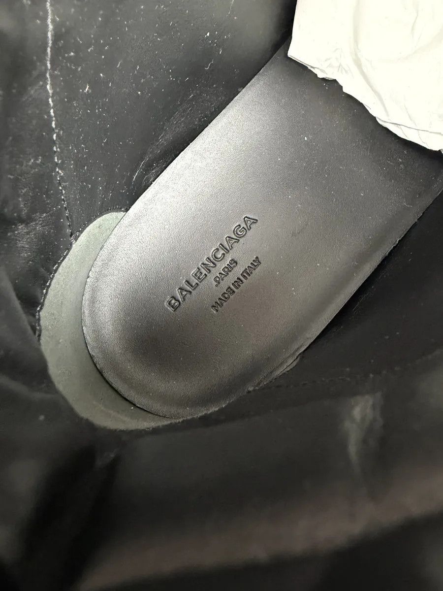Balenciaga Balenciaga City Patent Grey Silver Mirror High Sneakers Size US 7.5 / EU 40-41 - 10 Thumbnail