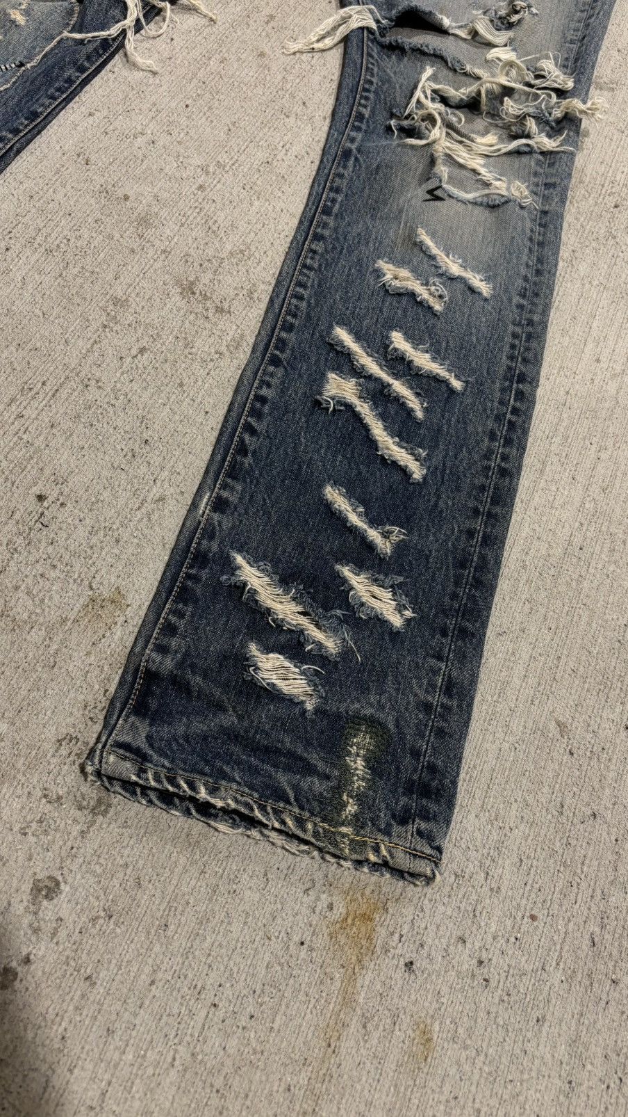 Jun Takahashi × Undercover Undercover SS2005 But Beautiful ll 60 Denim Size US 32 / EU 48 - 8 Thumbnail