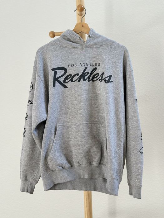 Young and reckless sale grey hoodie