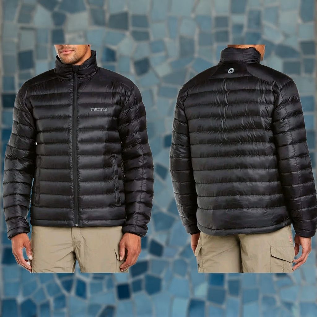 Marmot Marmot Zeus 700 Fill Down Jacket Water Resistant Lightweight Steel Onyx Men 2XL Jacket Size US XXL / EU 58 / 5 - 1 Thumbnail