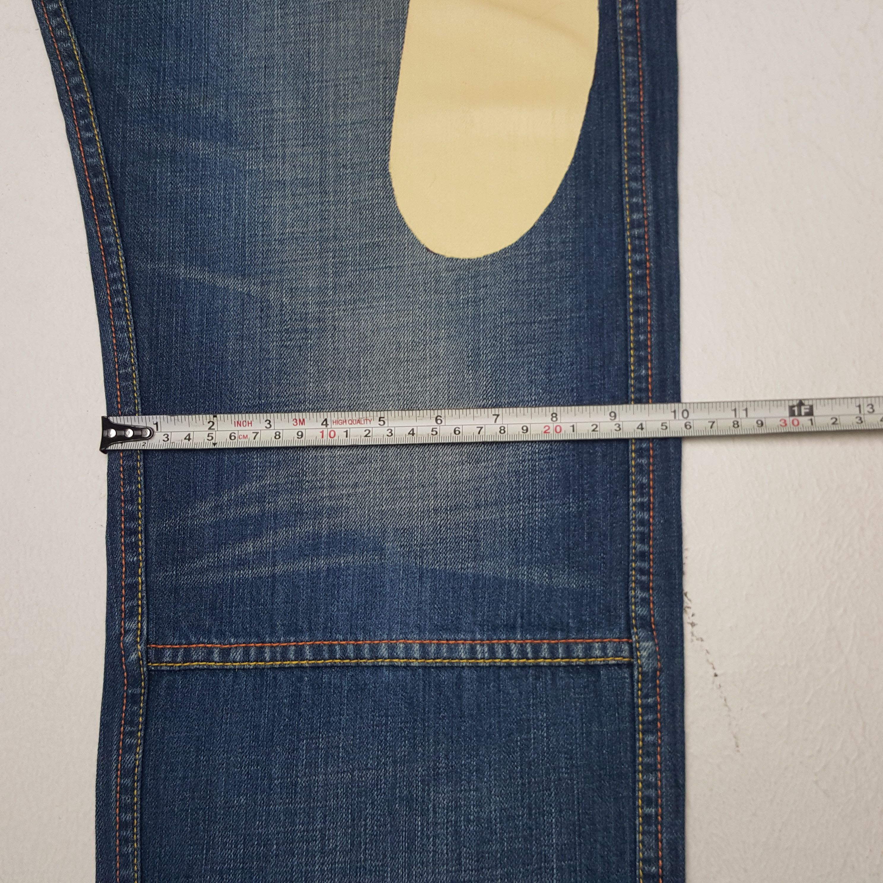 Evisu × Japanese Brand × Vintage Vintage Evisu Japanese Brand Daicock Custom Art Denim Jeans Size US 31 - 12 Thumbnail