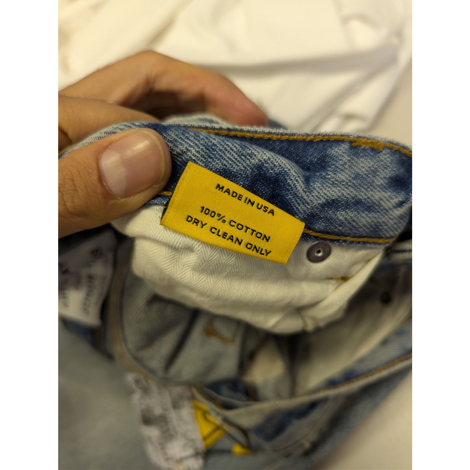 Gallery Dept. o1rshd1 Size: 32 x 32 / Bowery 5001 Straight-Leg Denim Jeans Size US 32 / EU 48 - 22 Thumbnail