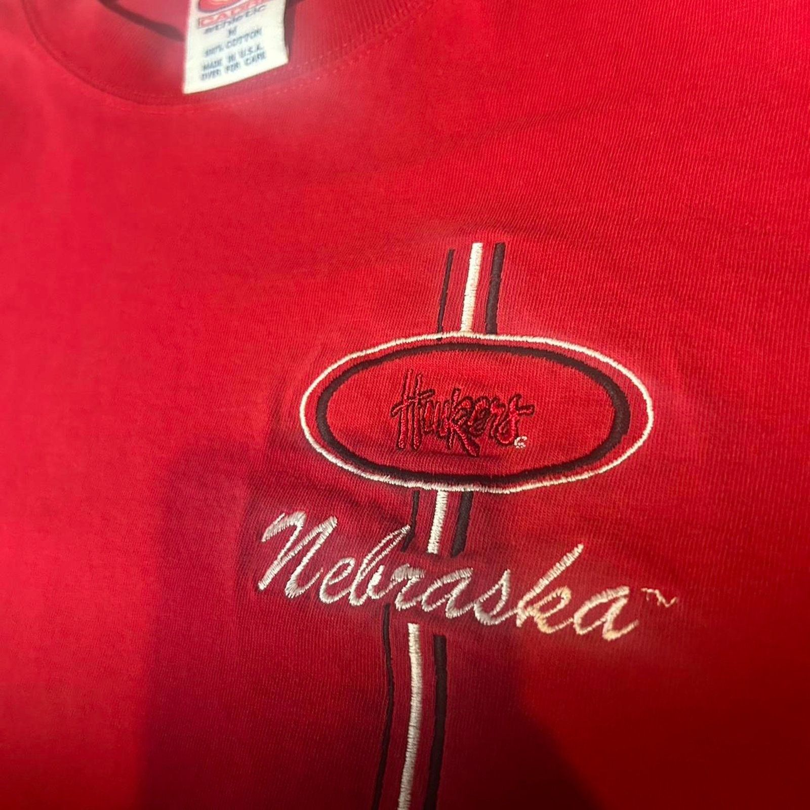 Gildan 90s husker football embroidered Size US M / EU 48-50 / 2 - 4 Thumbnail