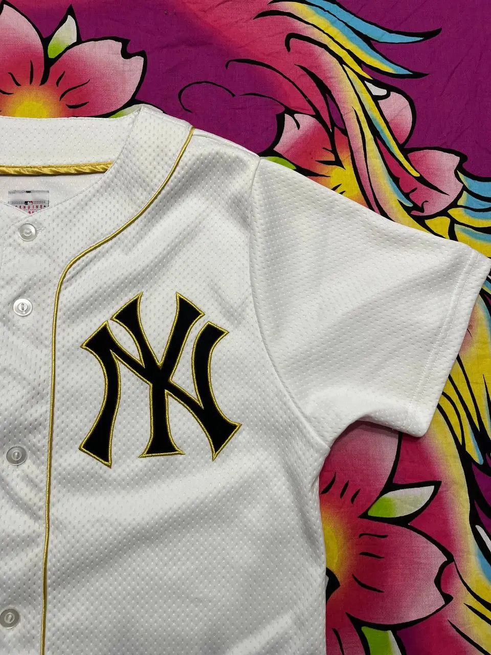 Majestic New York Yankees Majestic Jersey – M, White/Gold Size US M / EU 48-50 / 2 - 2 Thumbnail