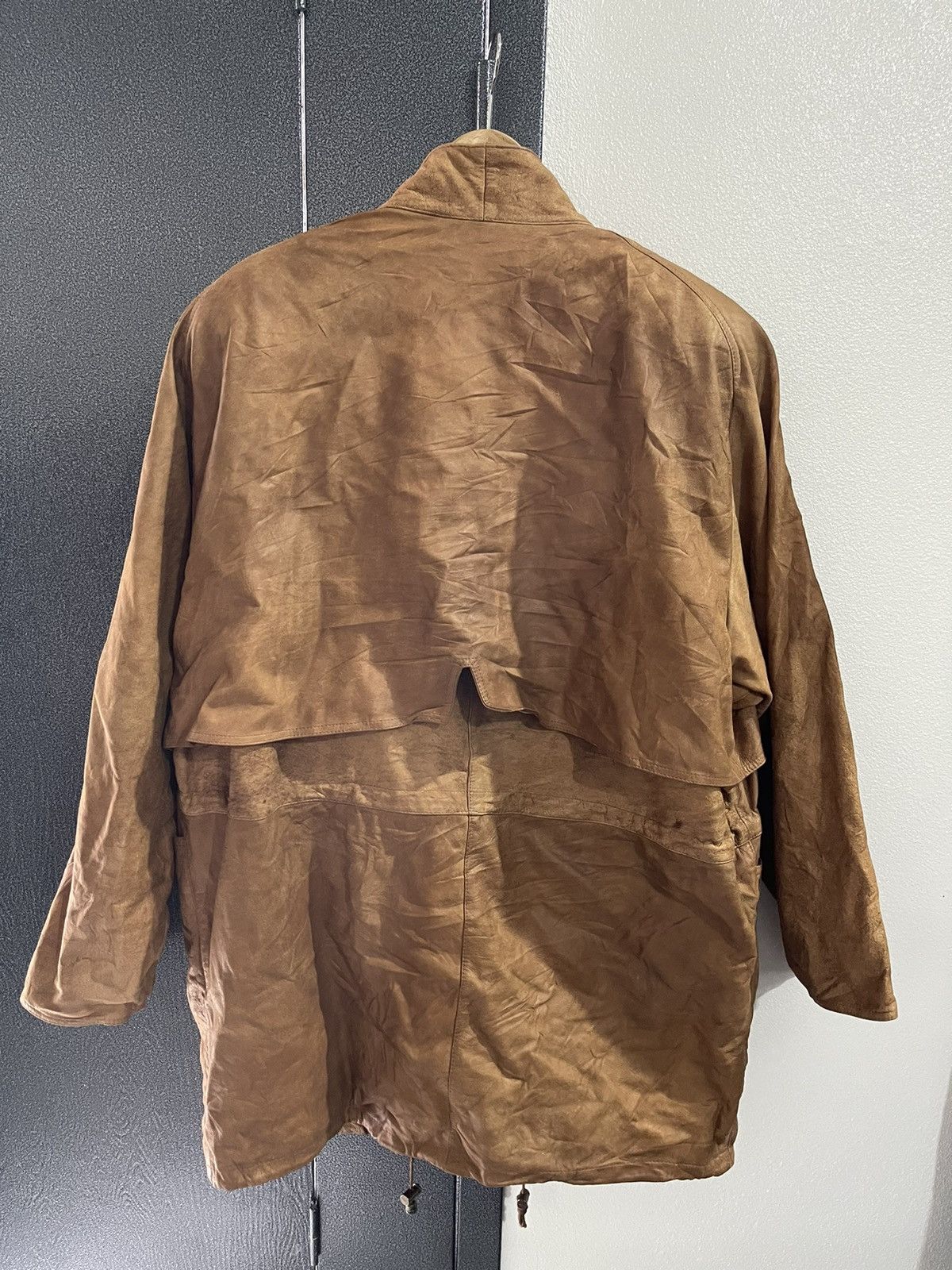 Vintage Vintage Engene Australia Cow leather Jacket Size US XL / EU 56 / 4 - 11 Thumbnail