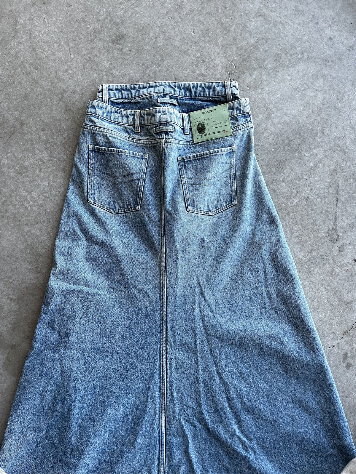 Jean Paul Gaultier Jean Paul Gaultier x Shayne Oliver Fishtail Jeans (unisex) Size US 30 / EU 46 - 4 Thumbnail