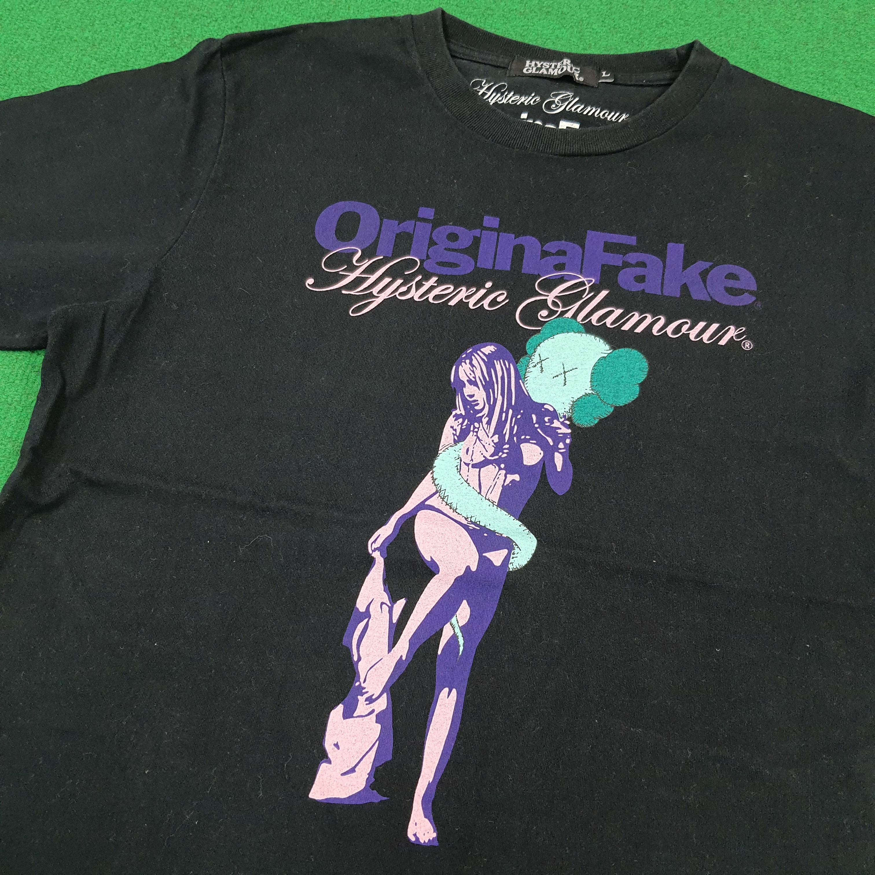 Hysteric Glamour Vintage Hysteric Glamour x Kaws Japan OriginaFake C301N41 Size US M / EU 48-50 / 2 - 2 Thumbnail