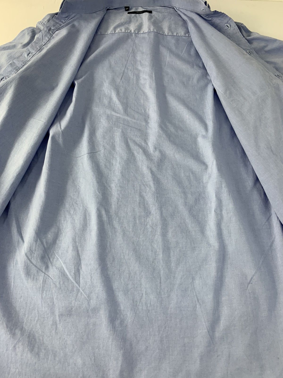 Gucci Hype Gucci Simple Plain Button Up Shirt Minimalist Style Size US L / EU 52-54 / 3 - 5 Thumbnail