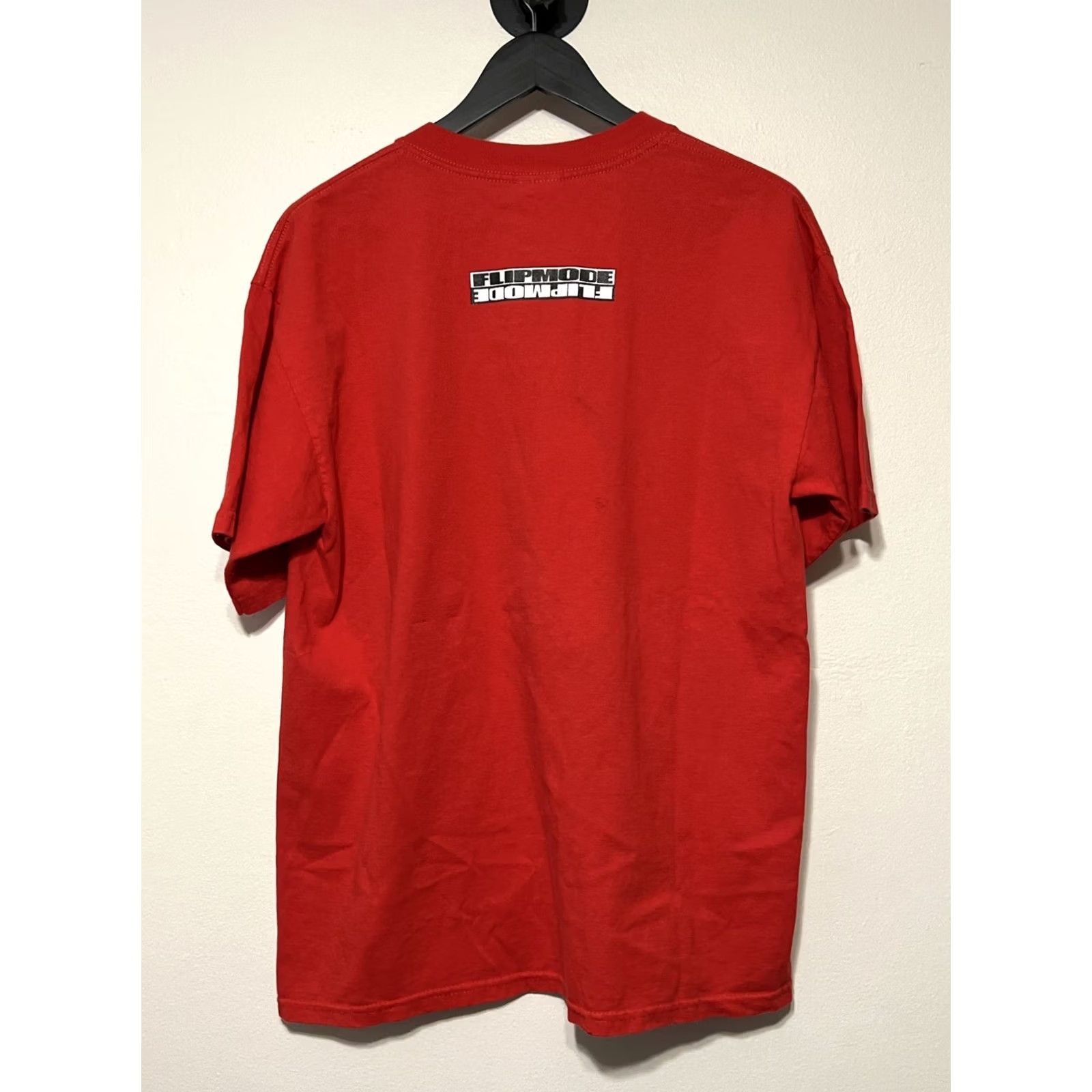Gildan VINTAGE Busta Rhymes Flipmode Squad T-Shirt Red Hip Hop Logo Tee L Men Size US L / EU 52-54 / 3 - 6 Thumbnail
