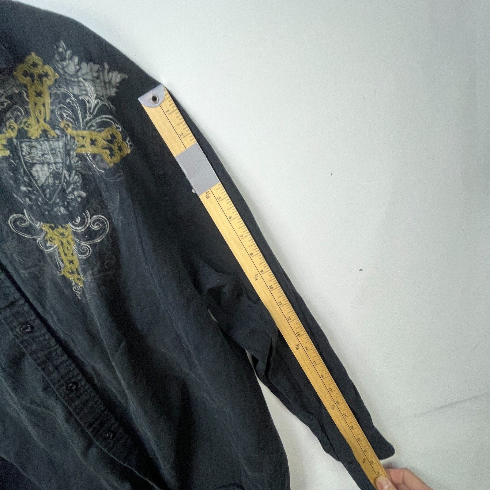 Vintage Vintage Cross MMA Y2K Affliction Jesse Pinkman Button-Up 2XL Size US XXL / EU 58 / 5 - 12 Thumbnail