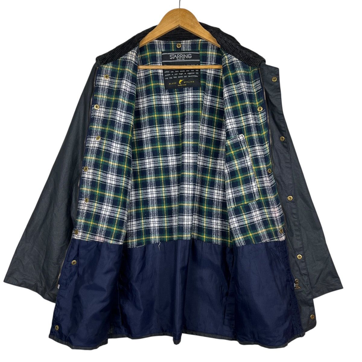 Other Vintage Starring Waxed Hunting Jacket Made In Italy Size US M / EU 48-50 / 2 - 9 Thumbnail