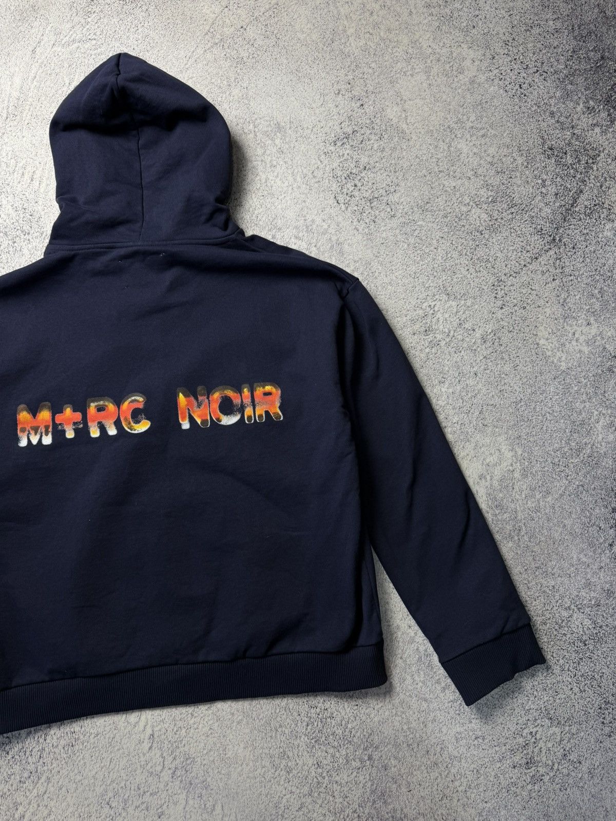 M+Rc Noir M+RC Noir Big Logo Blue Oversize Hoodie Y2K Size US M / EU 48-50 / 2 - 20 Thumbnail