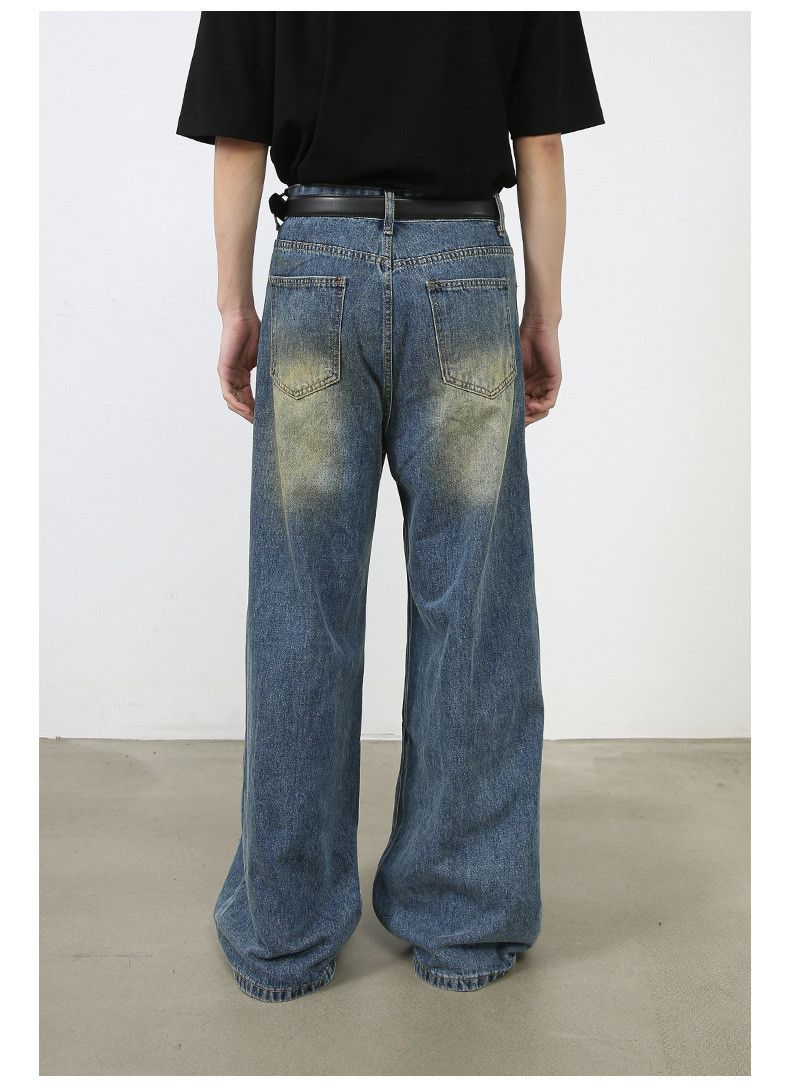 Japanese Brand × Vintage Vintage American high street loose distressed work jeans Size US 32 / EU 48 - 6 Thumbnail