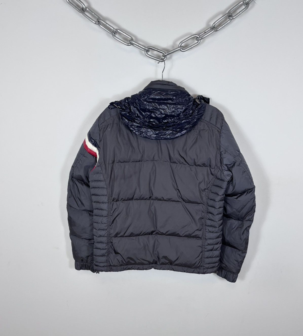 Moncler Moncler Chamonix Men’s Gray Hooded Down Puffer Jacket Size US L / EU 52-54 / 3 - 20 Thumbnail