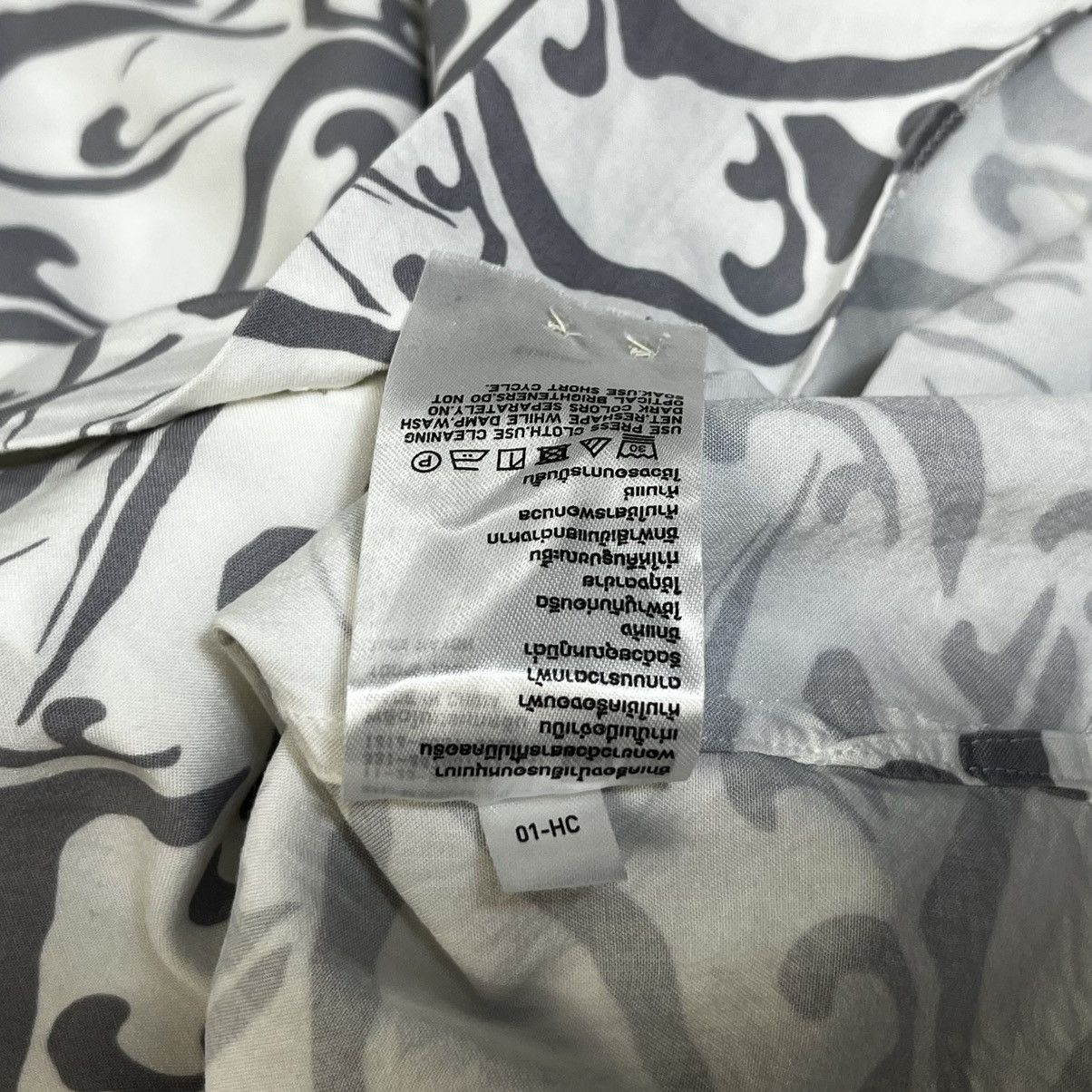 Uniqlo Uniqlo Printed Open Collar Short Sleeve Shirt Size US L / EU 52-54 / 3 - 7 Thumbnail