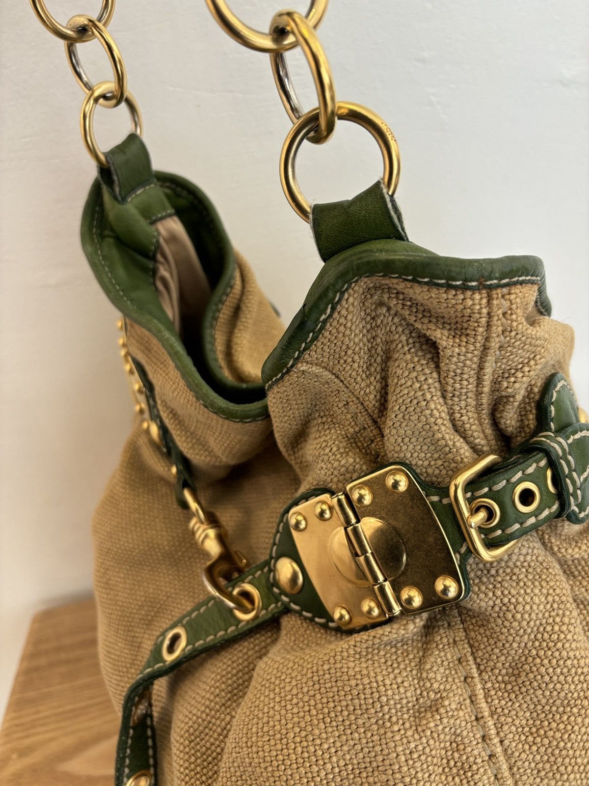 Miu Miu Miu Miu Canvas tote bag. Size ONE SIZE - 11 Thumbnail