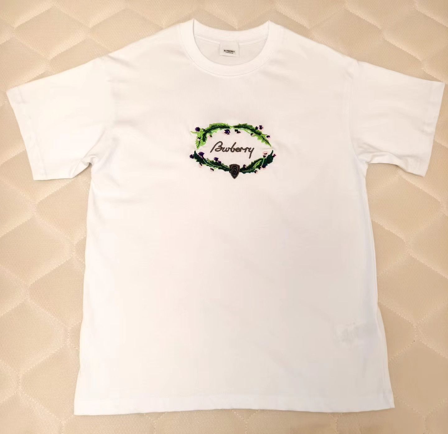 Burberry Burberry embroidered short-sleeve T-shirt Size US XS / EU 42 / 0 - 1 Thumbnail