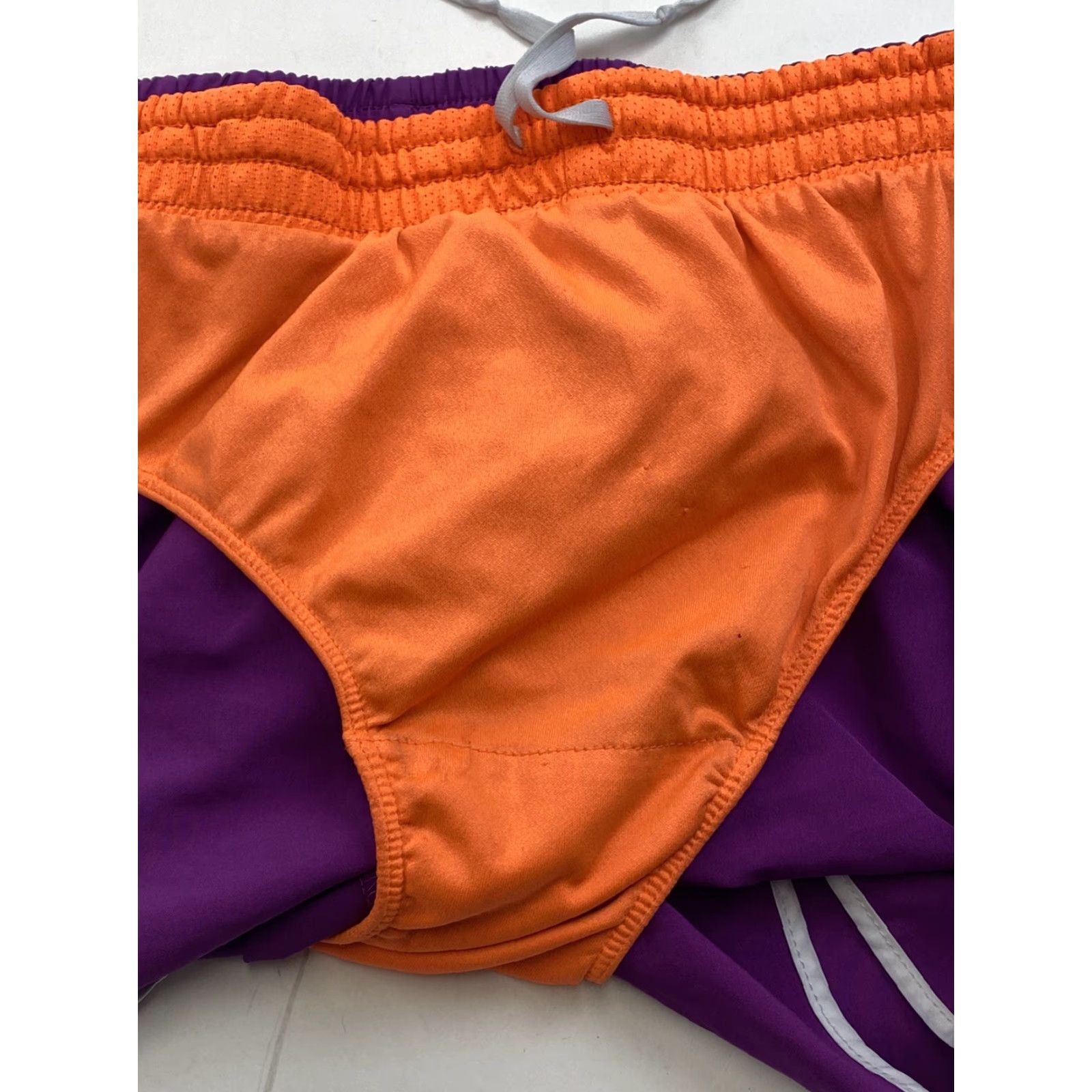 Nike VINTAGE Nike Running Shorts Womens XS Pink Size 26" / US 2 / IT 38 - 5 Thumbnail