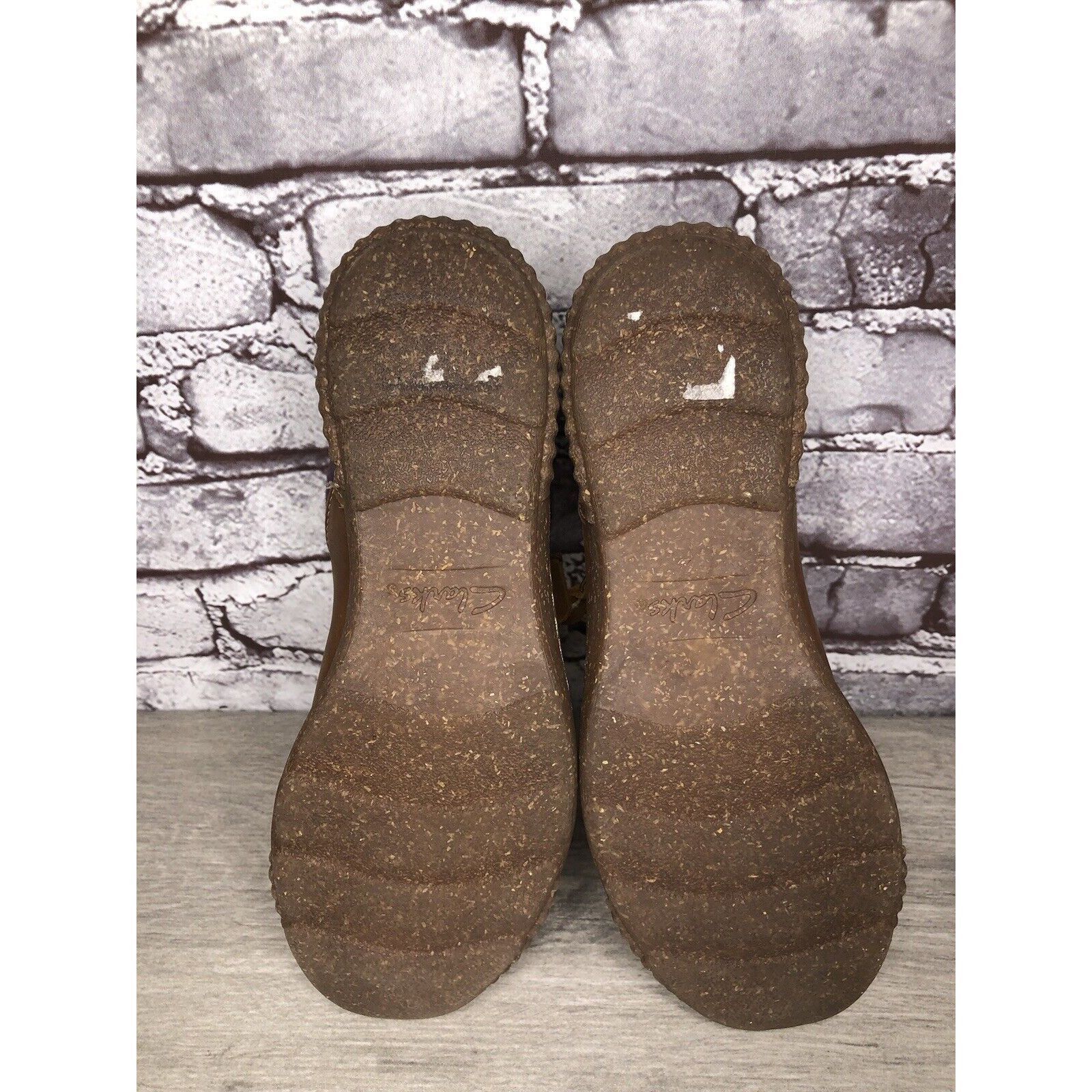 Clarks Clarks Collection Caroline Cove Brown Leather Zip Comfort Sh Size US 7.5 / IT 37.5 - 7 Thumbnail