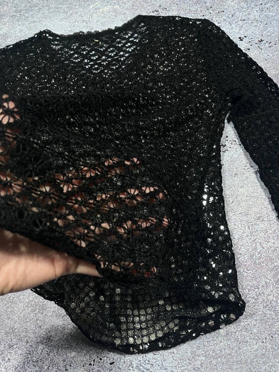 Versace Jeans Couture Avant Garde Vintage Y2K Barocco Versace Top Blouse Gothic Size XS / US 0-2 / IT 36-38 - 6 Thumbnail