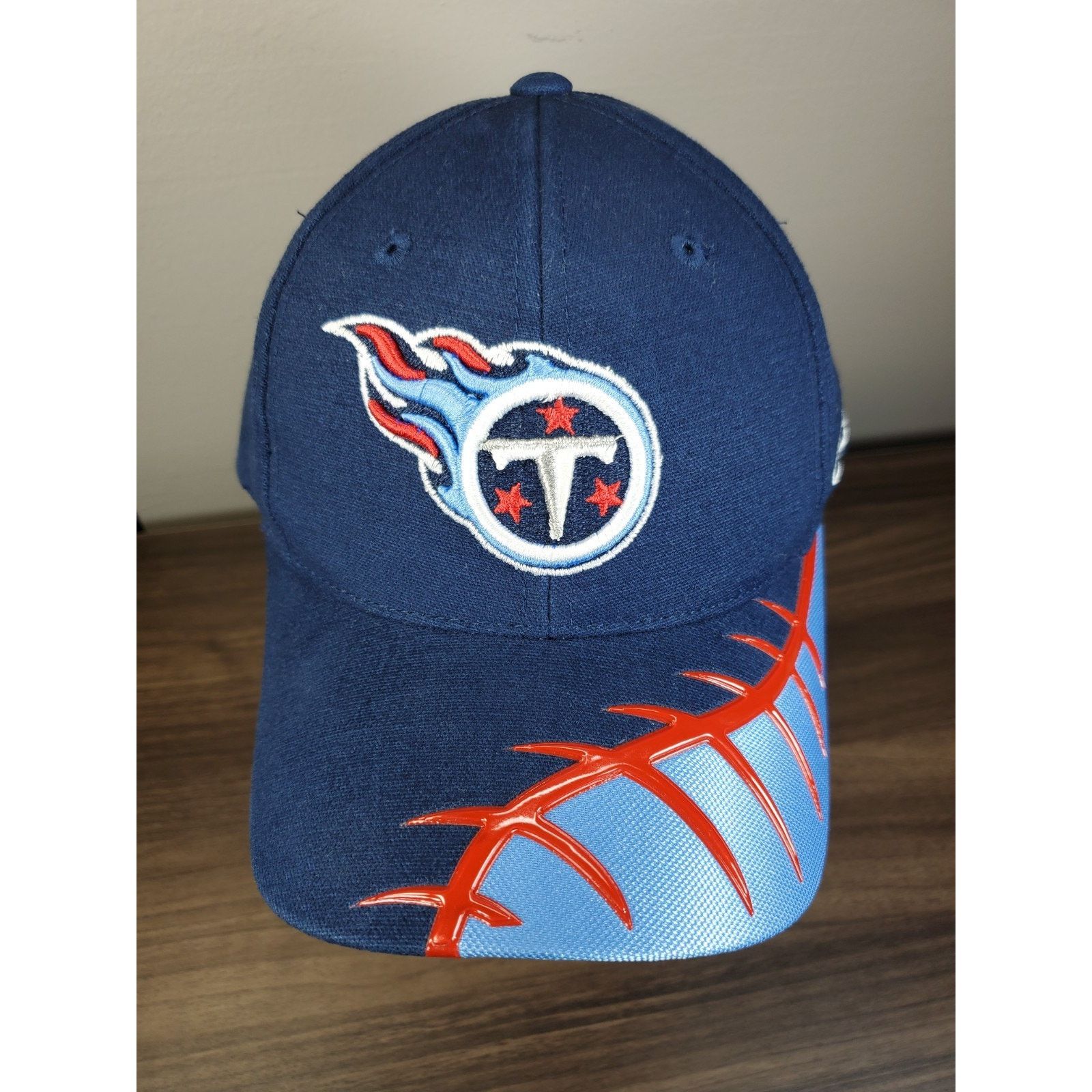 NFL × Reebok × Vintage Tennessee Titans Hat Cap PRO LINE Football Y2K Strap Back Size ONE SIZE - 4 Thumbnail