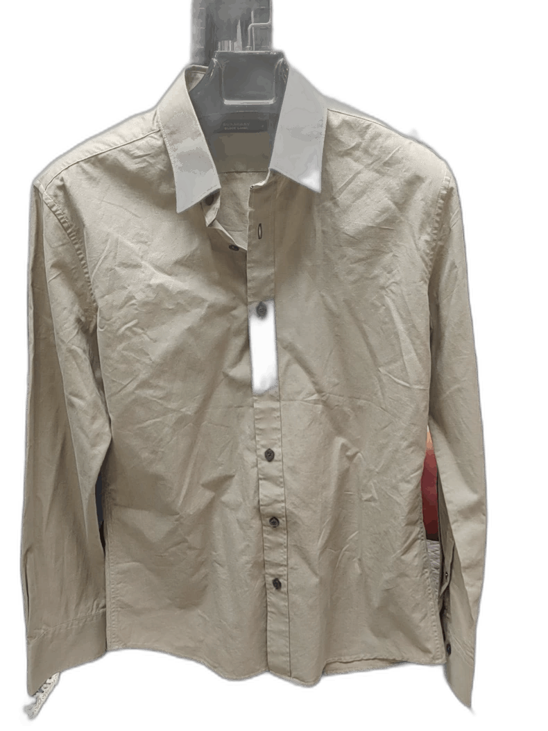 Burberry Khaki Long Sleeve Shirt